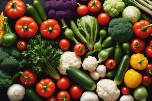 绿意盎然 新鲜蔬菜高清摄影图与果蔬图片素材的商业价值